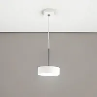 Светильник подвесной LED Тао CL712S120N Citilux белый 1 лампа, основание белое в стиле модерн 