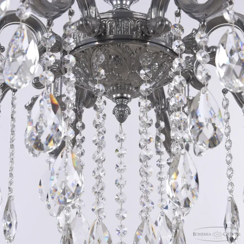 Люстра подвесная AL78101/8/210 B CG Bohemia Ivele Crystal без плафона на 8 ламп, основание никель в стиле классический sp фото 3