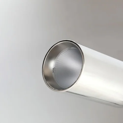 Светильник накладной LED Insuper 2800-1U Favourite никель 1 лампа, основание никель в стиле современный круглый фото 2