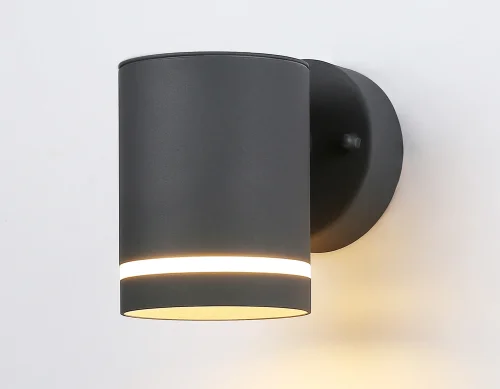 Настенный светильник ST3323 Ambrella light уличный IP54 серый 1 лампа, плафон серый в стиле хай-тек современный GX53 фото 2