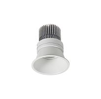 Светильник точечный LED SUMMER 485.1-7W-WT Lucia Tucci белый 1 лампа, основание белое в стиле современный 