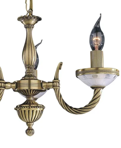 Люстра подвесная L 4650/3  Reccagni Angelo без плафона на 3 лампы, основание античное бронза в стиле классический  фото 2