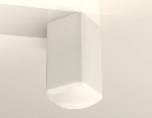 Светильник накладной Techno Spot XS XS7820022 Ambrella light белый 1 лампа, основание белое в стиле хай-тек современный квадратный фото 2