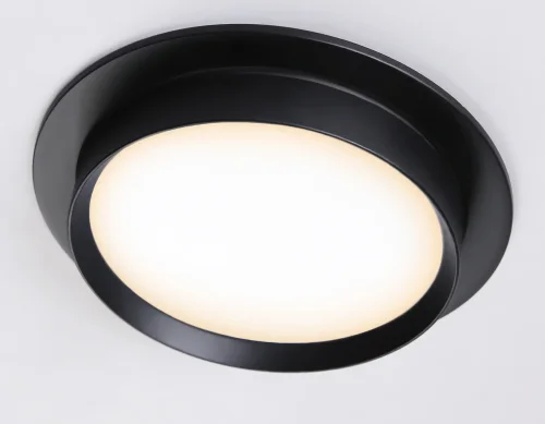 Светильник точечный TN5227 Ambrella light чёрный 1 лампа, основание чёрное в стиле современный хай-тек круглый фото 5