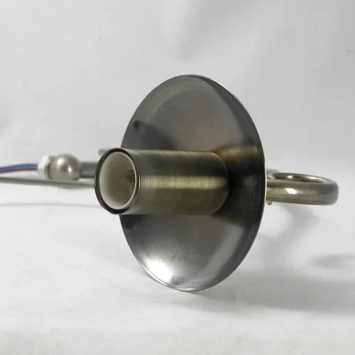 Люстра подвесная Roosevelt GRLSP-9942 Lussole без плафона на 7 ламп, основание бронзовое в стиле классический  фото 7