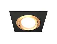 Светильник точечный Techno Spot XC XC7632083 Ambrella light чёрный 1 лампа, основание чёрное в стиле современный хай-тек квадратный