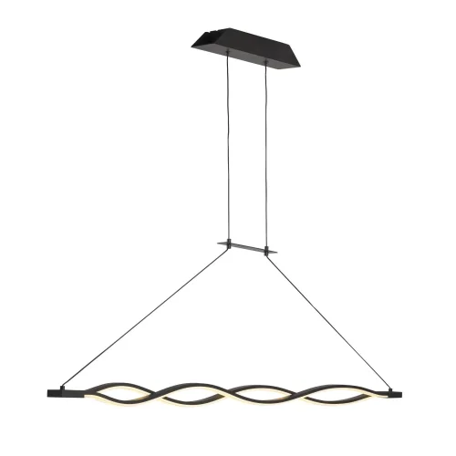 Люстра подвесная LED SAHARA 5801 Mantra коричневая на 1 лампа, основание коричневое в стиле современный 