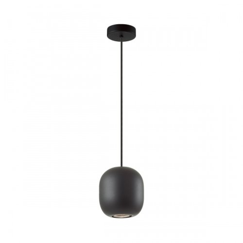 Светильник подвесной Cocoon 5060/1BA Odeon Light чёрный 1 лампа, основание чёрное в стиле современный шар