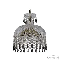 Светильник подвесной 14781/25 G Drops K731 Bohemia Ivele Crystal прозрачный 4 лампы, основание золотое в стиле классика drops