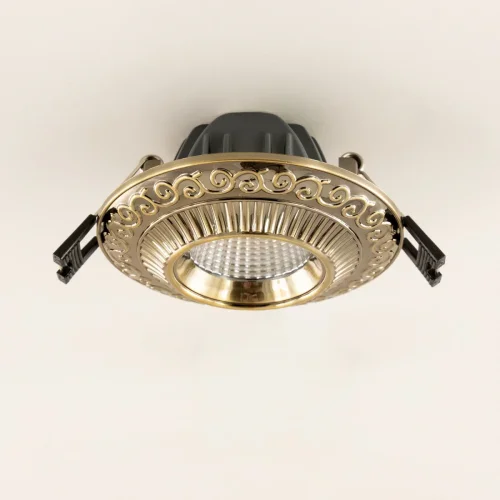 Светильник точечный LED Боска CLD041NW3 Citilux бронзовый 1 лампа, основание бронзовое в стиле классический  фото 2