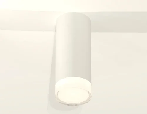 Светильник накладной Techno spot XS7442014 Ambrella light белый 1 лампа, основание белое в стиле хай-тек современный круглый фото 3