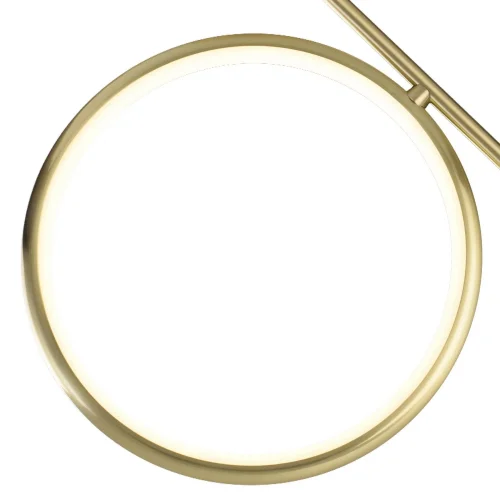 Светильник потолочный LED Olimpia 6584 Mantra матовый золото 1 лампа, основание матовое золото в стиле современный кольца фото 2