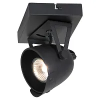 Спот с 1 лампой лофт Montgomery GRLSP-9505 Lussole чёрный GU10 в стиле лофт 