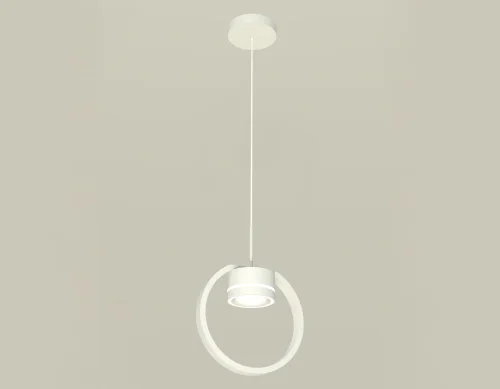 Светильник подвесной XB9101151 Ambrella light белый 1 лампа, основание белое в стиле современный хай-тек 