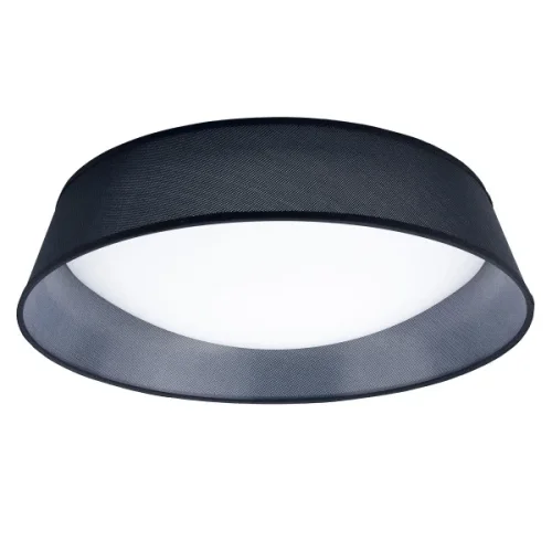 Люстра потолочная NORDICA 4966E Mantra чёрная белая на 5 ламп, основание чёрное в стиле современный 