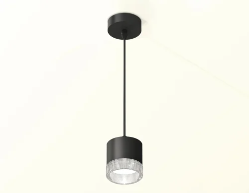 Светильник подвесной XP8111040 Ambrella light чёрный 1 лампа, основание чёрное в стиле хай-тек  фото 4