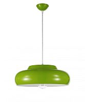 Светильник подвесной Vito E 1.3.P1 GR Arti Lampadari зелёный 1 лампа, основание зелёное в стиле современный 