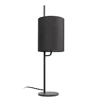 Настольная лампа Ritz 10253T Black LOFT IT чёрная 1 лампа, основание чёрное металл в стиле современный 
