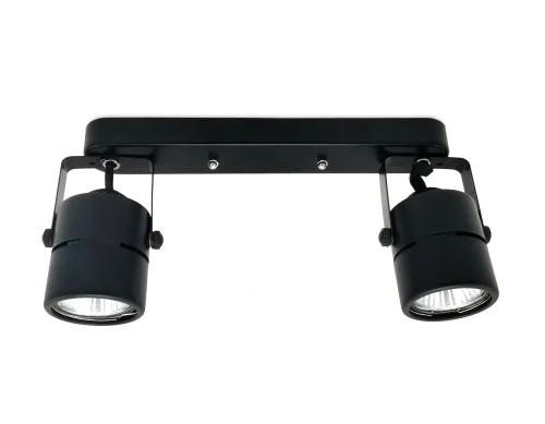 Спот с 2 лампами Techno spot TA106 Ambrella light чёрный GU10 в стиле хай-тек современный  фото 3