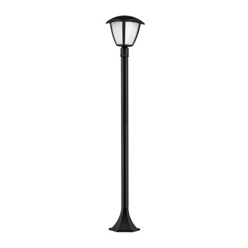 Парковый светильник LED Lampione 375770 Lightstar уличный IP54 чёрный 1 лампа, плафон белый в стиле современный LED