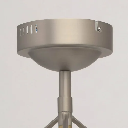 Светильник подвесной Призма 726010301 MW-Light бронзовый матовый никель белый 1 лампа, основание матовое никель в стиле современный куб фото 11