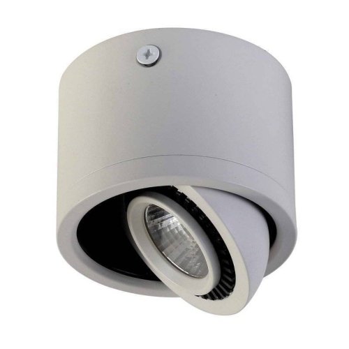 Светильник накладной LED Reflector 1774-1C Favourite белый 1 лампа, основание белое в стиле современный круглый