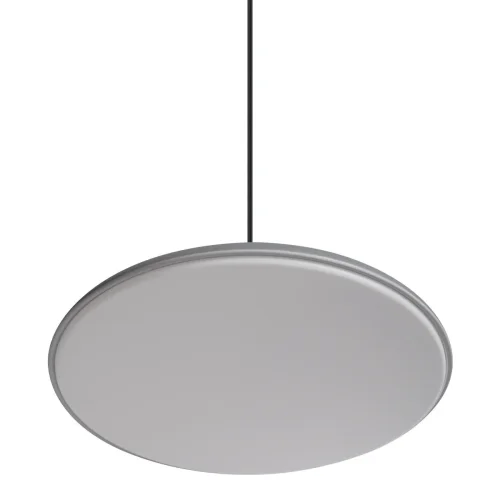 Светильник подвесной LED Plato 10119 Grey LOFT IT белый серый 1 лампа, основание чёрное в стиле современный  фото 3