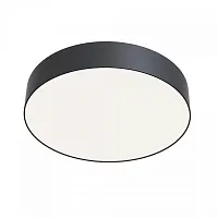 Светильник потолочный LED Zon C032CL-L43B4K Maytoni белый 1 лампа, основание чёрное в стиле современный 
