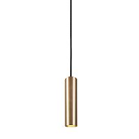 Светильник подвесной Eye 8914-NW Nowodvorski медь 1 лампа, основание чёрное в стиле минимализм трубочки