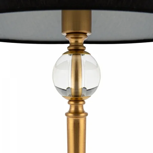 Настольная лампа Rosemary FR5190TL-01BS Freya чёрная 1 лампа, основание латунь металл в стиле классический американский  фото 3