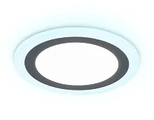 Светильник точечный LED Downlight DCR365 Ambrella light белый 1 лампа, основание белое в стиле современный хай-тек круглый