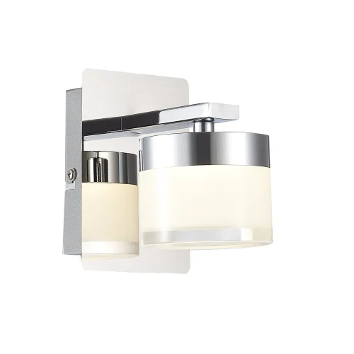 Бра LED SL1600 SL1600.101.01 ST-Luce белый на 1 лампа, основание хром в стиле современный 