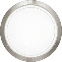 Светильник потолочный PLANET 1 83162 Eglo белый 1 лампа, основание серое никель в стиле минимализм современный 