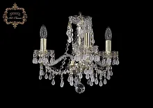 Люстра подвесная хрустальная 11.24.3.141.Gd.V0300 Bohemia Art Classic прозрачная на 3 лампы, основание золотое в стиле классический Люстра подвесная хрустальная 11.24.3.141.Gd.V0300 Bohemia Art Classic прозрачная на 3 лампы, основание золотое в стиле классический