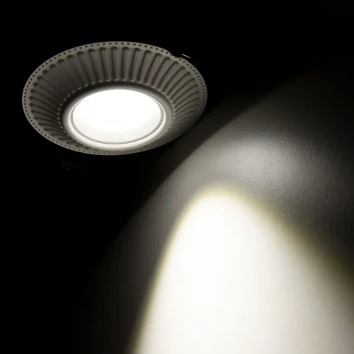 Светильник точечный LED Дзета CLD042NW0 Citilux белый 1 лампа, основание белое в стиле классический современный  фото 5