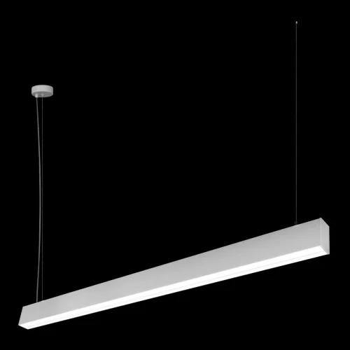 Светильник подвесной LED Vim 10318/A White LOFT IT белый 1 лампа, основание белое в стиле современный хай-тек линейный фото 4