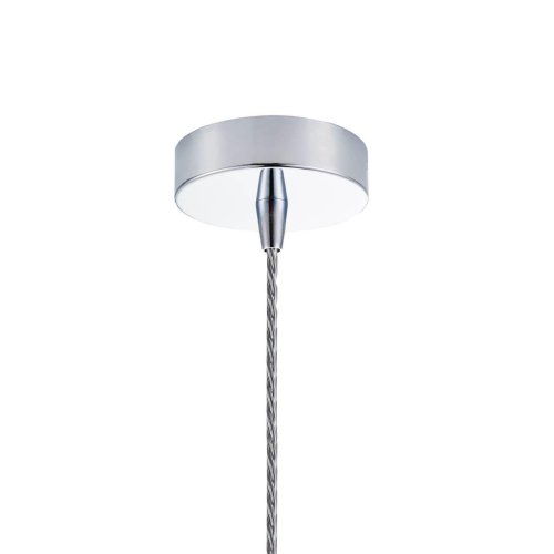 Светильник подвесной Chimera 2329-1P Favourite белый 1 лампа, основание хром в стиле современный выдувное фото 4