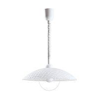Светильник подвесной ALVEZ 96474 Eglo белый 1 лампа, основание белое в стиле модерн 