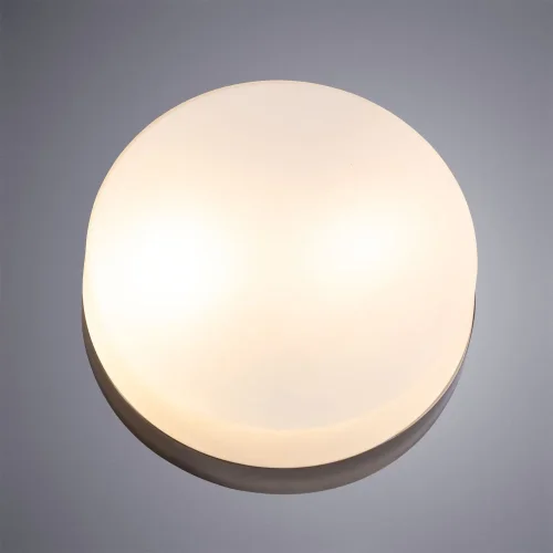 Светильник потолочный Aqua-Tablet A6047PL-2AB Arte Lamp белый 2 лампы, основание античное бронза в стиле современный  фото 2