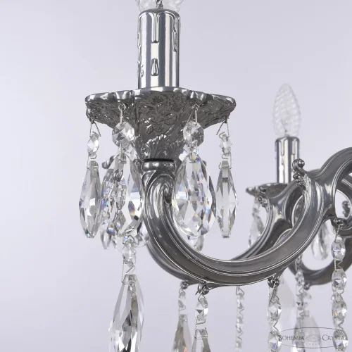 Люстра подвесная AL78101/8/210 B CG Bohemia Ivele Crystal без плафона на 8 ламп, основание никель в стиле классический sp фото 5