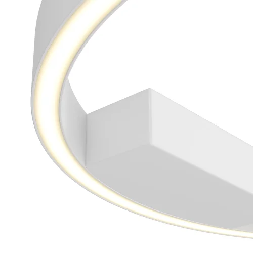 Светильник потолочный LED Rim MOD058CL-L25W4K Maytoni белый 1 лампа, основание белое в стиле минимализм хай-тек кольца фото 3
