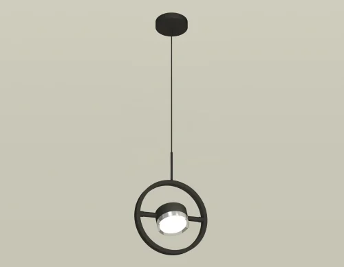 Светильник подвесной XB9112101 Ambrella light чёрный 1 лампа, основание чёрное в стиле современный хай-тек 