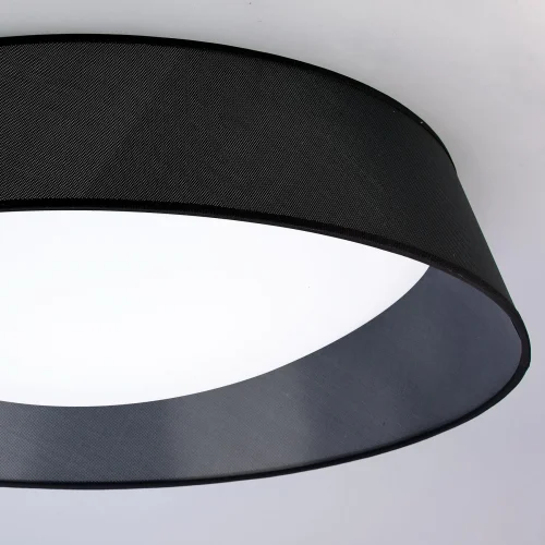 Люстра потолочная NORDICA 4967E Mantra белая чёрная на 9 ламп, основание чёрное в стиле современный  фото 4
