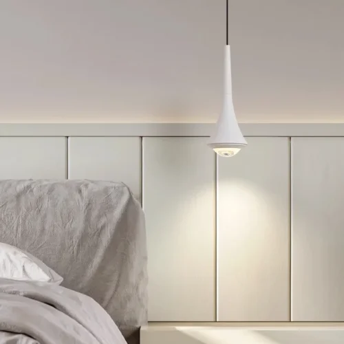 Светильник подвесной LED Cai 240100-23 ImperiumLoft прозрачный 1 лампа, основание латунь в стиле скандинавский минимализм  фото 5