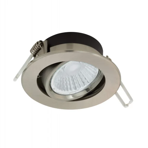Светильник точечный LED RANERA 97028 Eglo матовый никель 1 лампа, основание матовое никель в стиле современный 