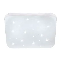 Светильник потолочный LED Frania-S 97881 Eglo белый 1 лампа, основание белое в стиле современный квадраты