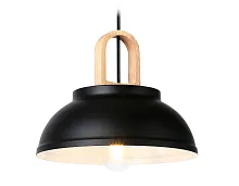 Светильник подвесной TR8192 Ambrella light чёрный 1 лампа, основание чёрное в стиле лофт 