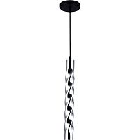 Светильник подвесной Thrill 2052/09/01P Stilfort хром 1 лампа, основание чёрное в стиле современный трубочки