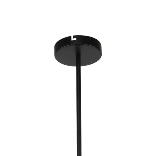 Люстра на штанге Sheeny 3088-8P F-promo серая чёрная на 8 ламп, основание чёрное в стиле современный шар фото 3