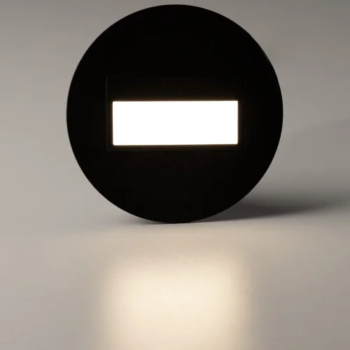 Светильник точечный LED Скалли CLD007R5 Citilux чёрный 1 лампа, основание чёрное в стиле современный подсветка для лестниц и ступеней фото 2